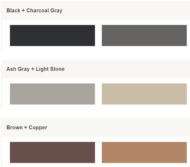 Metal_Building_Colors_9_Low-contrast and tone-on-tone_Polular_Metal_Building_Color_Combinations